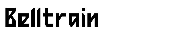 Belltrain字体