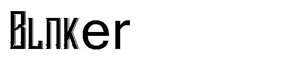 Blnker字体