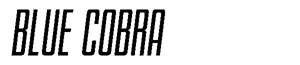 Blue Cobra字体