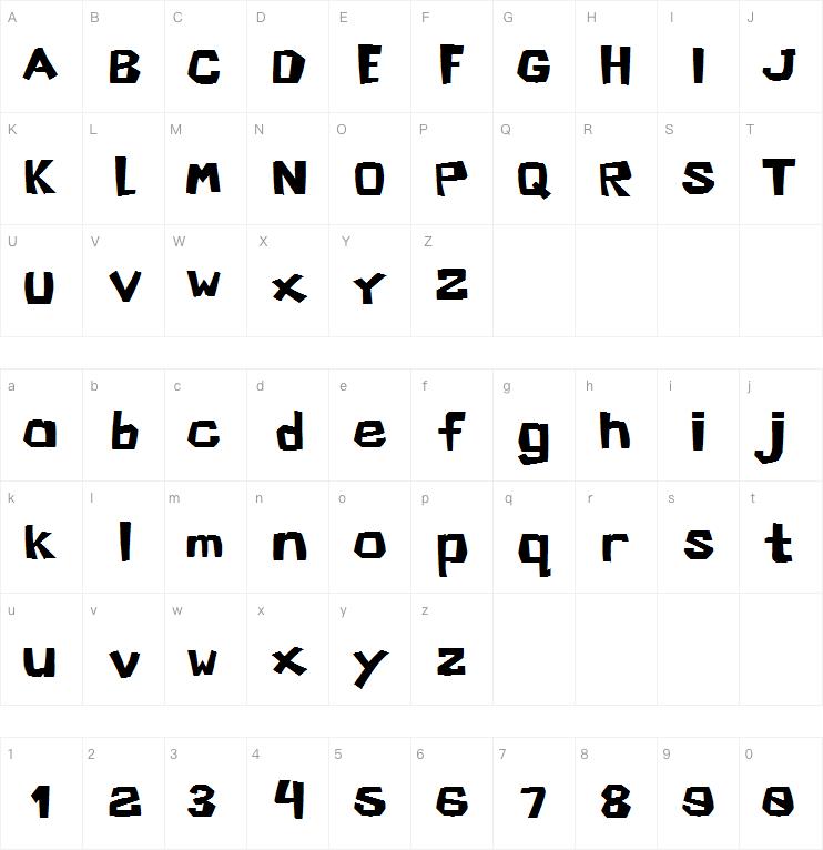 Boblox Classic字体