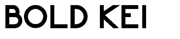 Bold Kei字体