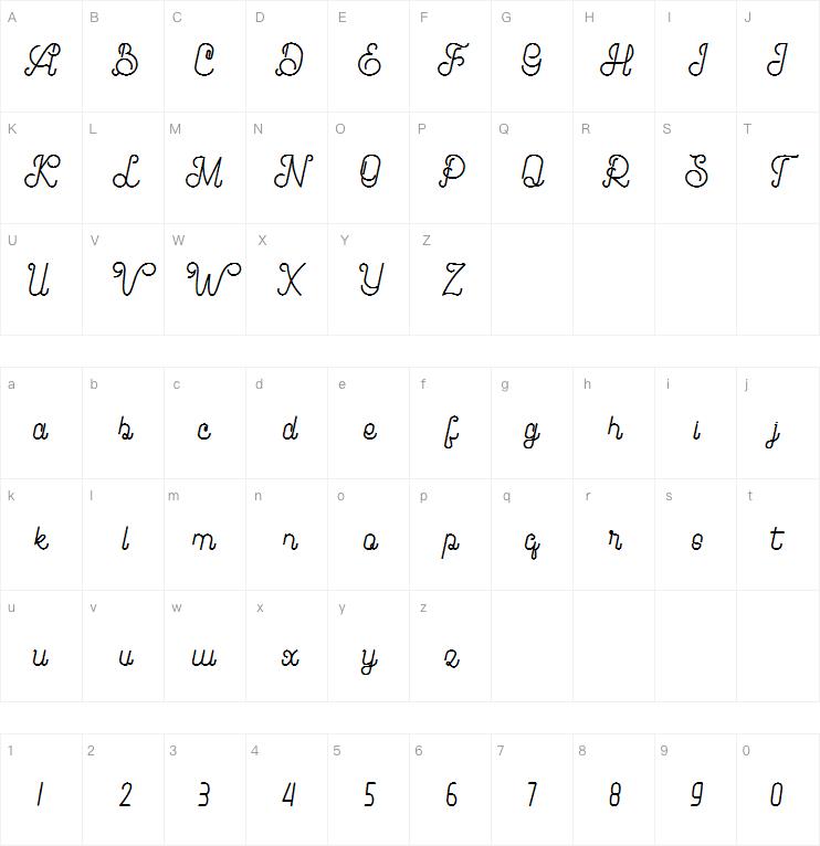 Brandy Script字体