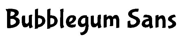 Bubblegum Sans字体