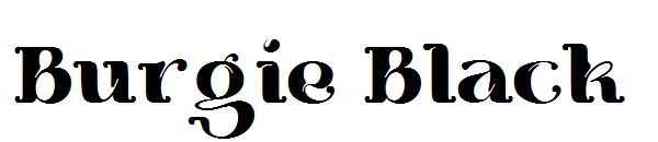 Burgie Black字体