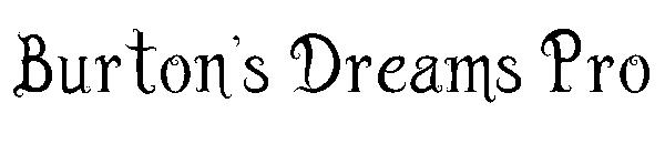 Burton's Dreams Pro字体