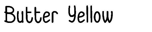 Butter Yellow字体