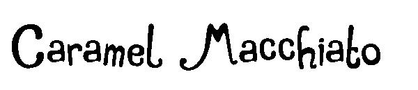 Caramel Macchiato字体