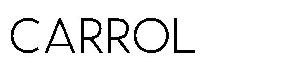 Carrol字体