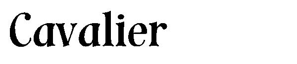 Cavalier字体