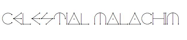 CELESTIAL MALACHIM字体