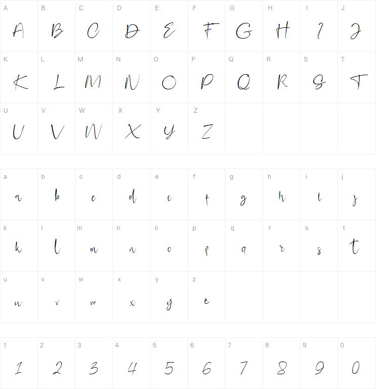 Centhiny字体