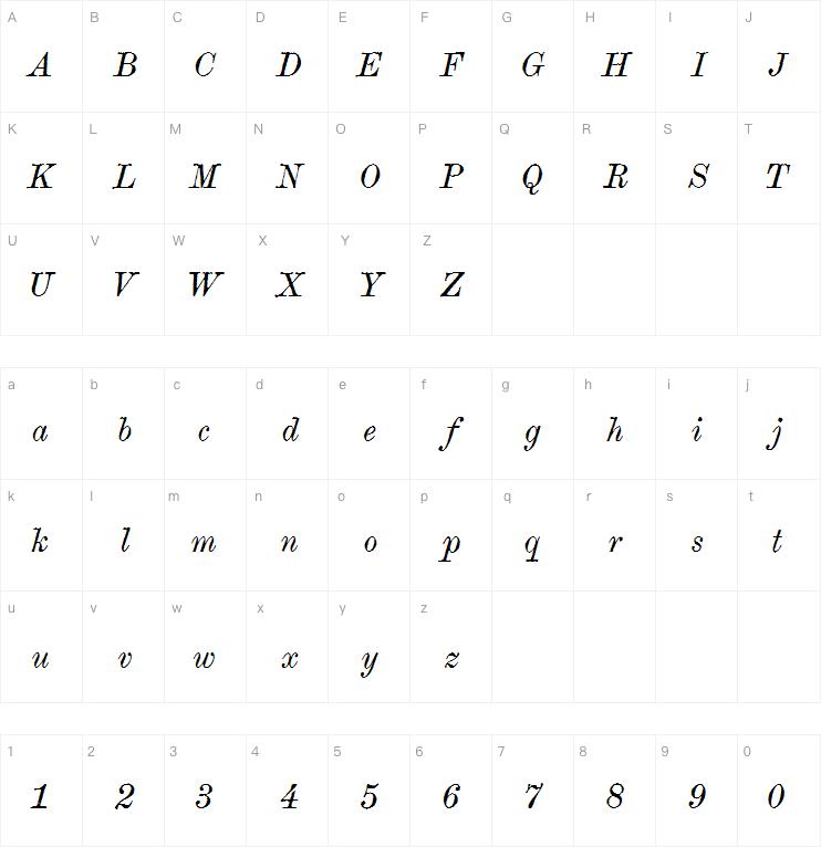 Century Modern字体