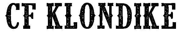 CF Klondike字体