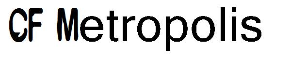 CF Metropolis字体