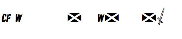 CF William Wallace字体