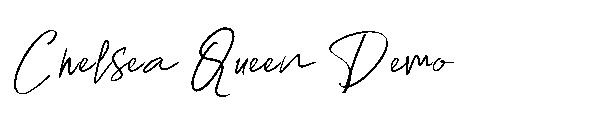 Chelsea Queen Demo字体