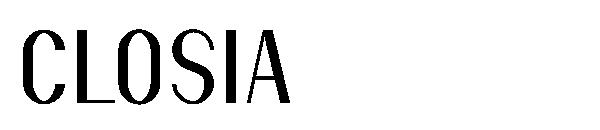 Closia字体