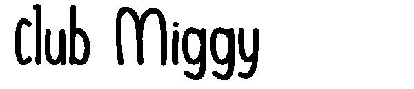 Club Miggy字体