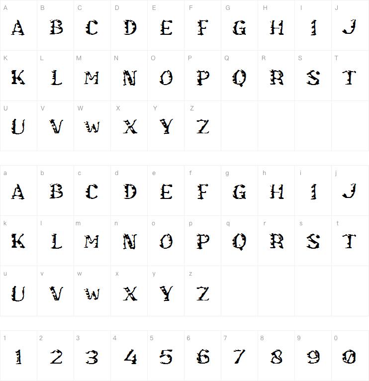 c Comorbid字体
