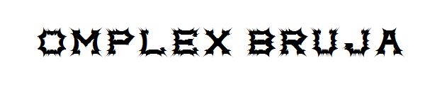 Complex bruja字体