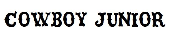 COWBOY JUNIOR字体