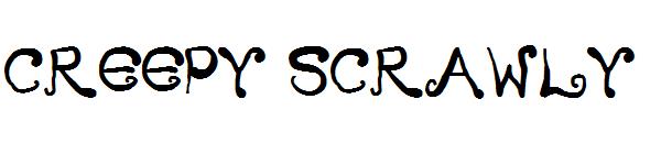 Creepy Scrawly字体