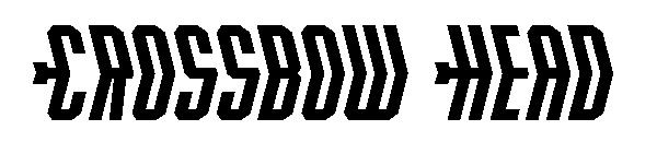 Crossbow Head字体
