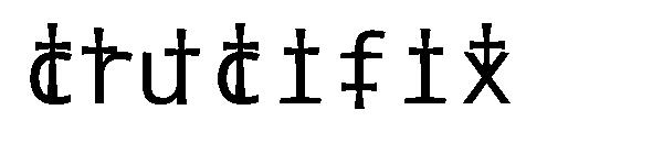 crucifix字体