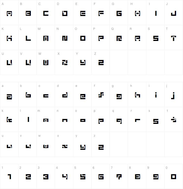 D3 Superimposism字体