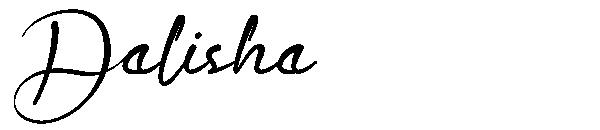 Dalisha字体