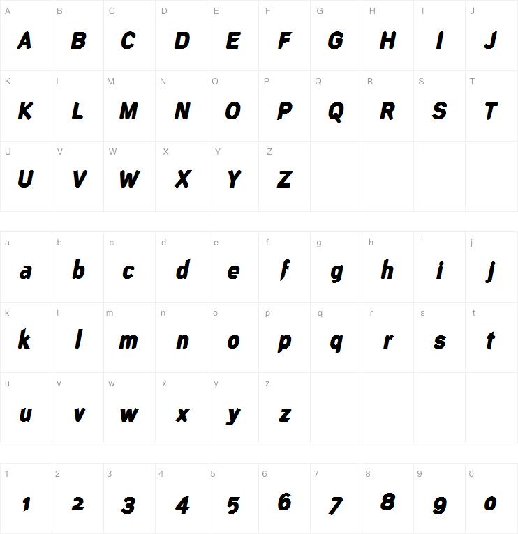 DeconStruct字体