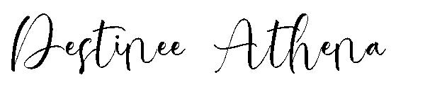 Destinee Athena字体
