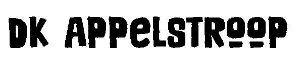 DK Appelstroop字体