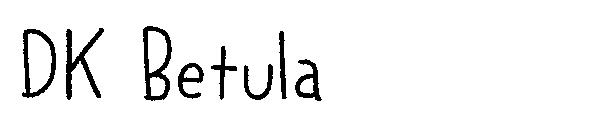 DK Betula字体