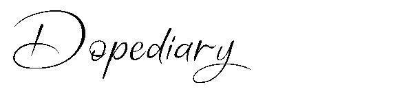 Dopediary字体
