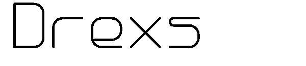 Drexs字体