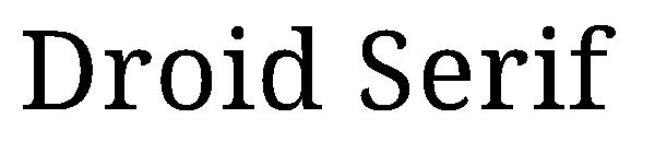 Droid Serif字体