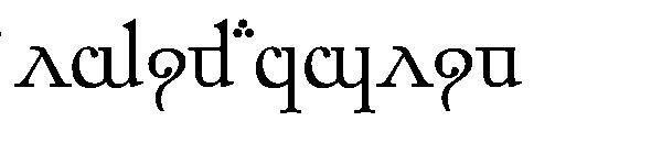 Elfic Caslin字体