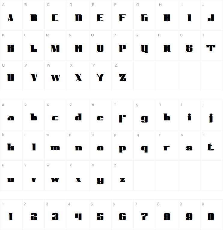Enigma字体