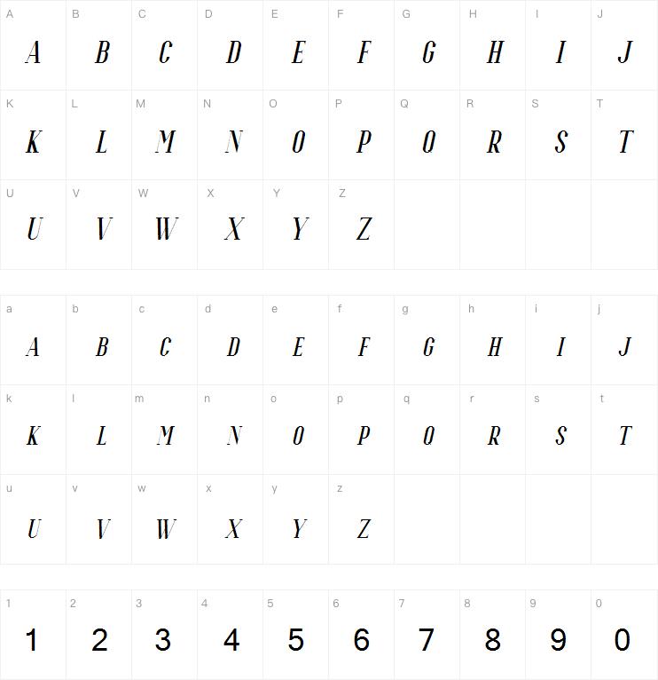Espoir Serif字体