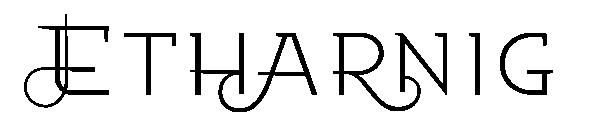 Etharnig字体
