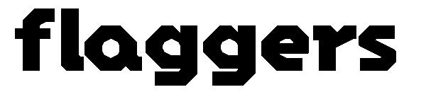 flaggers字体