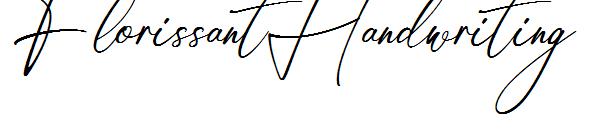 Florissant Handwriting