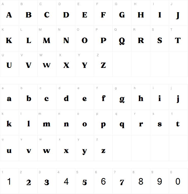 Notulen Serif Display字体