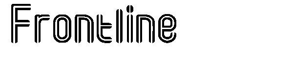 Frontline字体