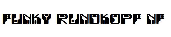 Funky Rundkopf NF字体