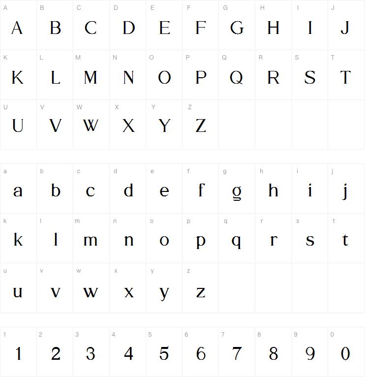 Galapagos字体