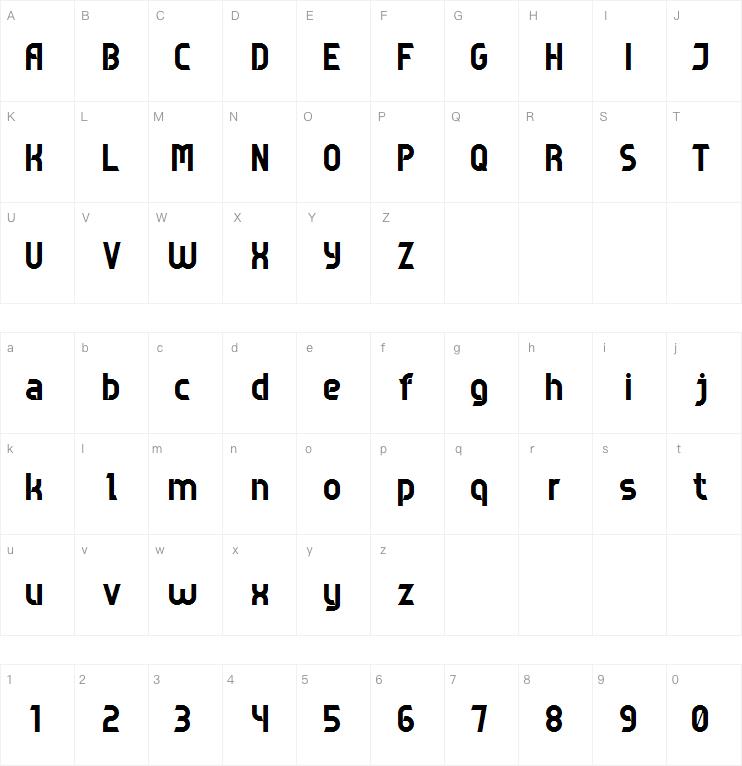Game Sans Serif 7字体
