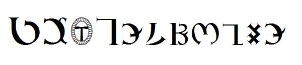 GD_Enochian字体