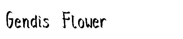 Gendis Flower字体